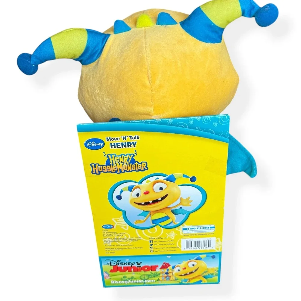 Disney Henry Hugglemonster Move N Talk Plush 15